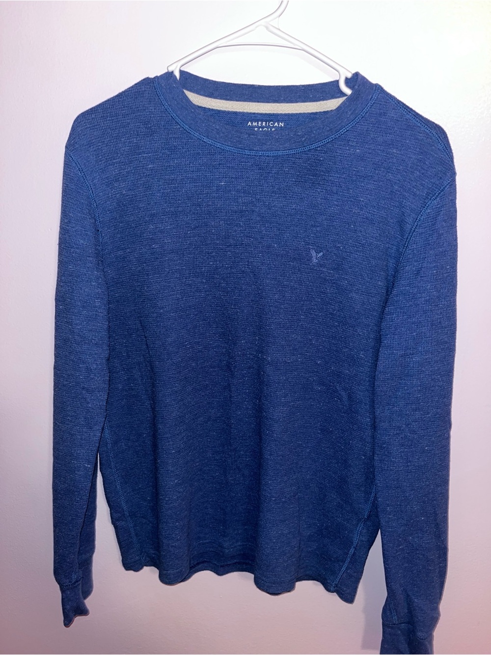 American Eagle Outfitters Men’s Navy Blue Crewneck Sweater